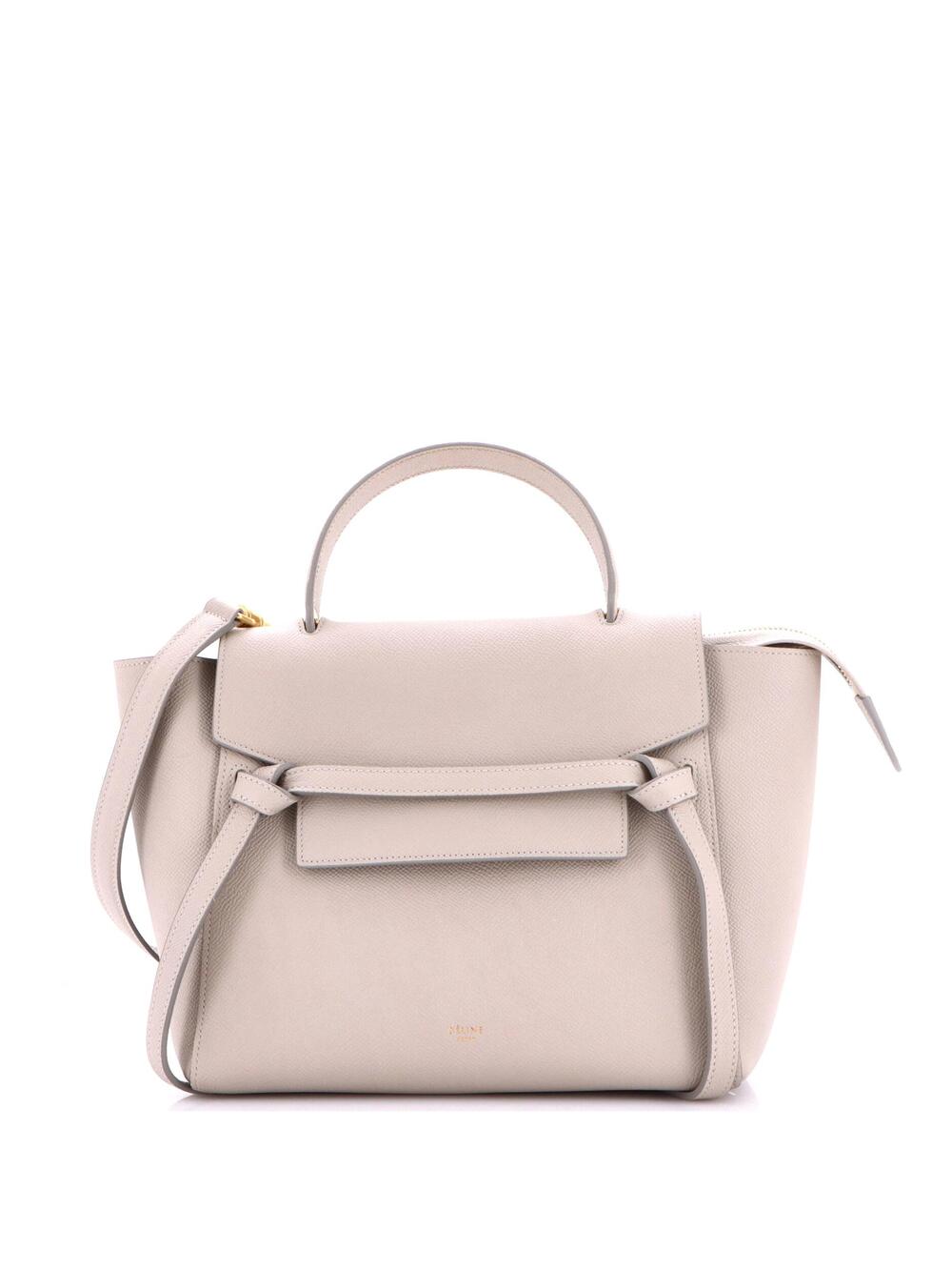 Celine Belt Bag Textured Leather Micro #374219C15B